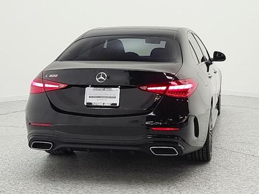 Black 2023 Mercedes-Benz C-Class Sedan