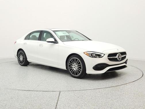 Polar White 2026 Mercedes-Benz C-Class C 300 Sedan