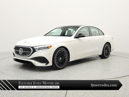 Polar White 2026 Mercedes-Benz E-Class E 350 RWD Sedan