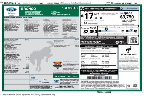 2022 Ford Bronco Wildtrak