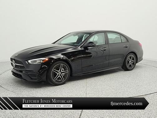 Black 2022 Mercedes-Benz C-Class Sedan
