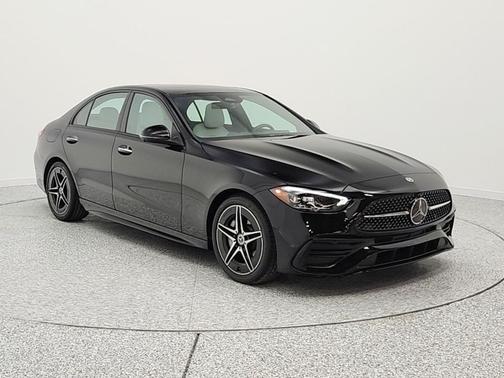 Black 2022 Mercedes-Benz C-Class Sedan