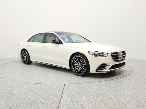 MANUFAKTUR Diamond White 2023 Mercedes-Benz S-Class 4MATIC
