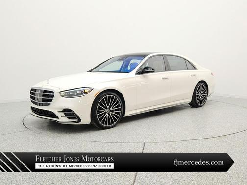 MANUFAKTUR Diamond White 2023 Mercedes-Benz S-Class 4MATIC