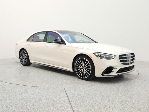 MANUFAKTUR Diamond White 2023 Mercedes-Benz S-Class 4MATIC