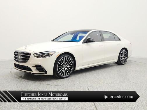 MANUFAKTUR Diamond White 2023 Mercedes-Benz S-Class 4MATIC