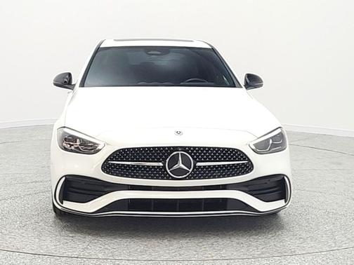 Polar White 2022 Mercedes-Benz C-Class Sedan