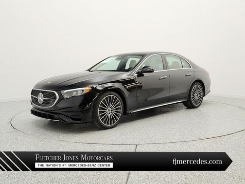 Obsidian Black Metallic 2026 Mercedes-Benz E-Class E 350 RWD Sedan