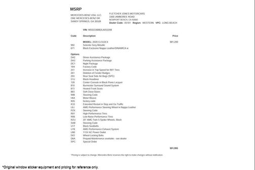 2020 Mercedes-Benz AMG CLS 53 4MATIC