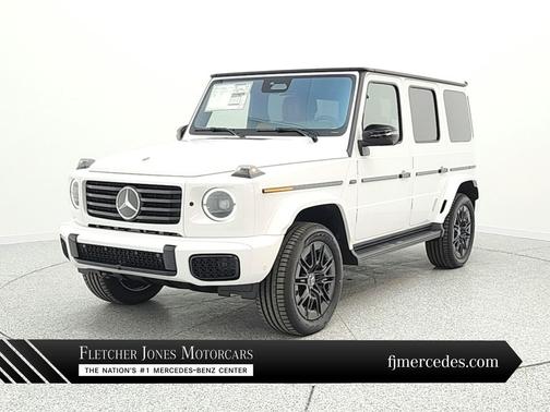 MANUFAKTUR Moonlight White Metallic 2026 Mercedes-Benz G-Class G 580e