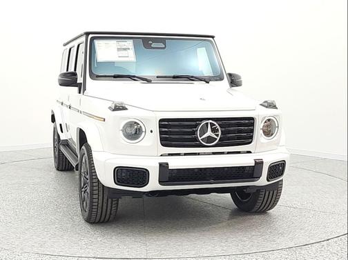 MANUFAKTUR Moonlight White Metallic 2026 Mercedes-Benz G-Class G 580e