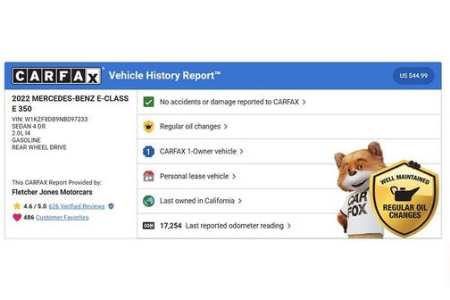 2022 Mercedes-Benz E-Class E 350 RWD Sedan