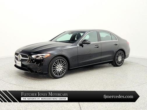 Black 2026 Mercedes-Benz C-Class C 300 Sedan