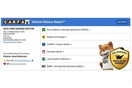 2025 Ford Ranger Raptor