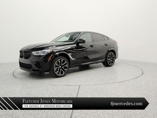Black Sapphire Metallic 2023 BMW X6 M Sports Activity Coupe
