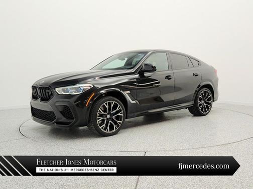 Black Sapphire Metallic 2023 BMW X6 M Sports Activity Coupe