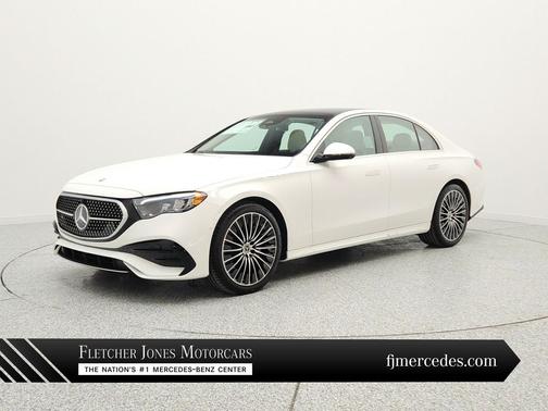 Polar White 2026 Mercedes-Benz E-Class E 350 RWD Sedan