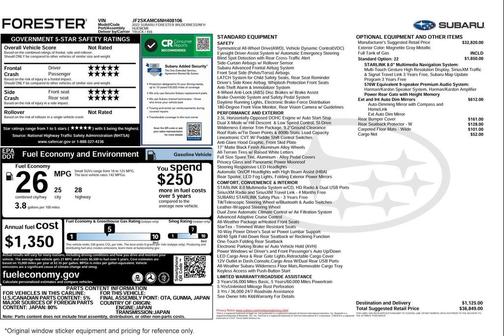 2022 Subaru Forester Wilderness