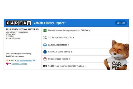 2022 Porsche Taycan Turbo