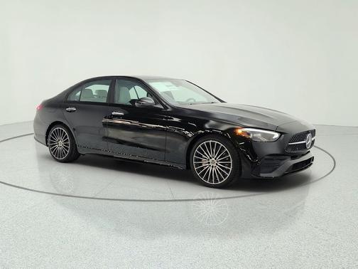 Black 2026 Mercedes-Benz C-Class C 300 Sedan