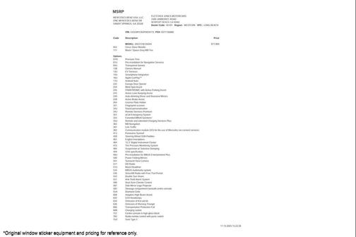 2023 Mercedes-Benz EQE 350 4MATIC