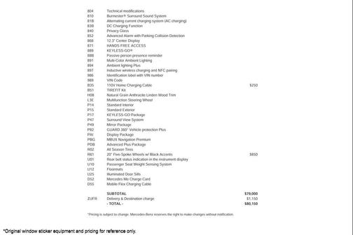 2023 Mercedes-Benz EQE 350 4MATIC