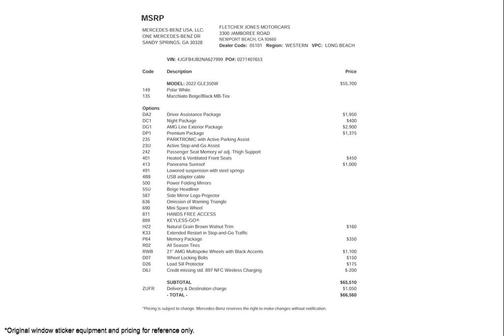 2022 Mercedes-Benz GLE 350 Base