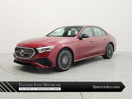 MANUFAKTUR Patagonia Red 2026 Mercedes-Benz E-Class E 350 RWD Sedan