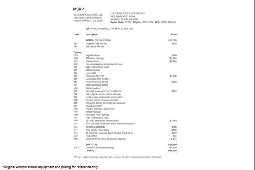 2023 Mercedes-Benz GLC 300 4MATIC