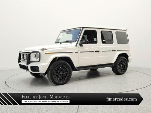 Polar White 2026 Mercedes-Benz G-Class G 550 SUV