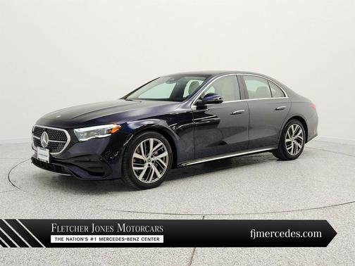 Nautical Blue Metallic 2026 Mercedes-Benz E-Class E 350 RWD Sedan