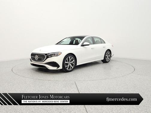 Polar White 2026 Mercedes-Benz E-Class E 350 RWD Sedan