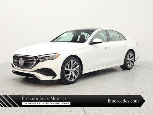 Polar White 2026 Mercedes-Benz E-Class E 350 RWD Sedan