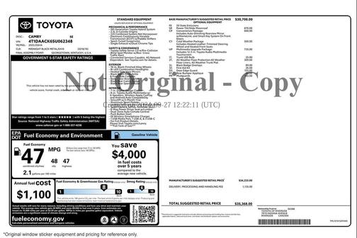 2025 Toyota Camry SE