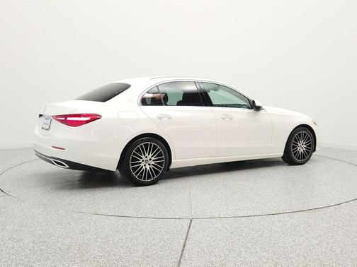 Polar White 2023 Mercedes-Benz C-Class Sedan