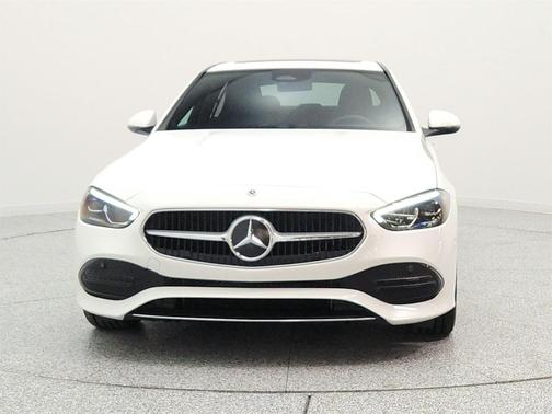 Polar White 2023 Mercedes-Benz C-Class Sedan