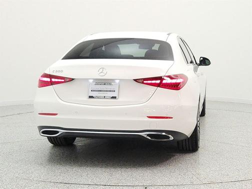 Polar White 2023 Mercedes-Benz C-Class Sedan