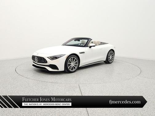 MANUFAKTUR Moonlight White Metallic 2023 Mercedes-Benz AMG SL 43 Base