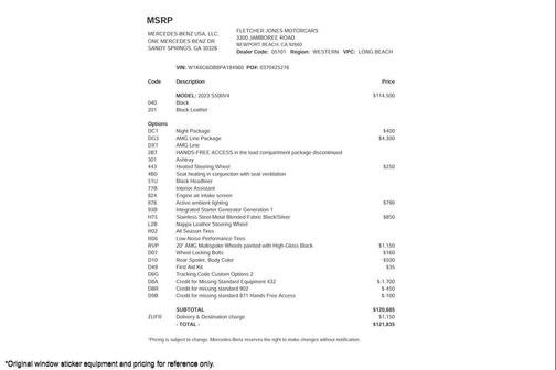 2023 Mercedes-Benz S-Class 4MATIC
