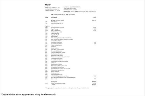 2024 Mercedes-Benz CLE 300 4MATIC Cabriolet