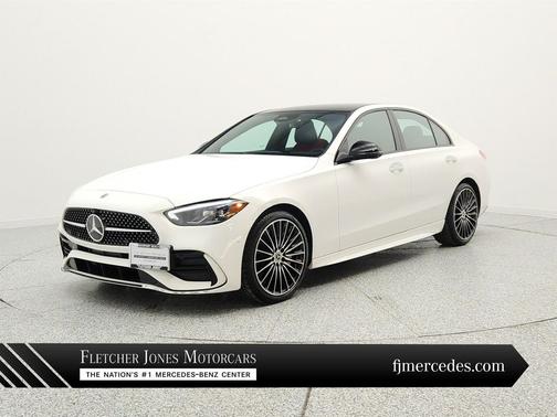 Polar White 2024 Mercedes-Benz C-Class C 300