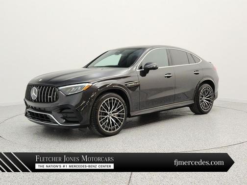 Graphite Grey Metallic 2025 Mercedes-Benz AMG GLC 43 4MATIC Coupe