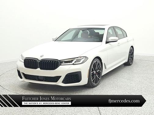 Alpine White 2023 BMW M550 i Xdrive