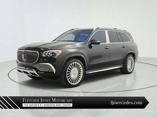 Obsidian Black Metallic 2021 Mercedes-Benz Maybach GLS 600 4MATIC