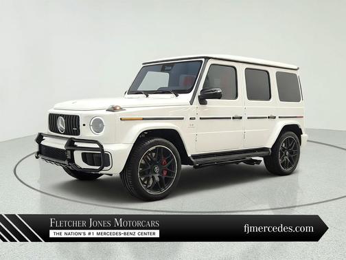 Polar White 2026 Mercedes-Benz AMG G 63 AMG G 63