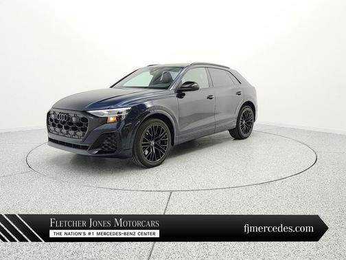 Waitomo Blue Metallic 2025 Audi SQ8 4.0T Premium Plus