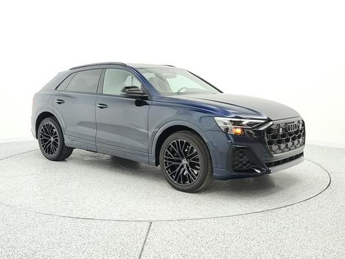 Waitomo Blue Metallic 2025 Audi SQ8 4.0T Premium Plus