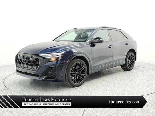 Waitomo Blue Metallic 2025 Audi SQ8 4.0T Premium Plus