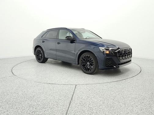 Waitomo Blue Metallic 2025 Audi SQ8 4.0T Premium Plus