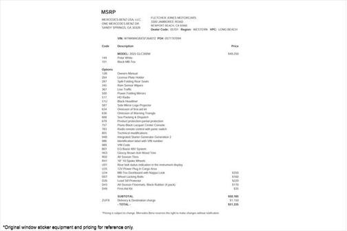 2025 Mercedes-Benz GLC 300 Base